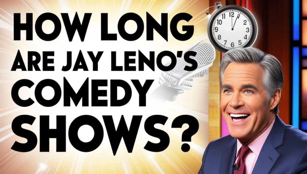 How Long Are Jay Leno's Comedy Shows on the Tonight Show